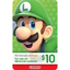 Nintendo eShop 10 USD $10 Gift Card 10$ USA