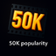 Pubg mobile 50K Popularity card