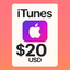 Apple Gift Card 20$ USA | 20$ USD iTunes