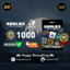 Roblox 1000 Robux Gift Card Global Region
