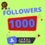 🌍Premium 1000 INSTAGRAM Followers/Fans❤️lowe