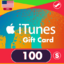 iTunes Gift Card 100 USD for 85$(USA Version)