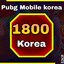 Pubg Korea 1800 UC Need Facebook OR Twitter