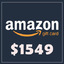 Amazon Gift Card USA $1,549