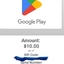 $10 Google Play Gift Card - USA Version