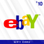 eBay.com Gift Card - $10 USD