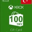 Xbox 100 TL Gift Card Turkey - Stockable