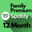 Spotify Premium 12 Mounth (FAMİLY) Global✅