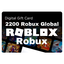 Roblox 2200 Robux Gift Card Global All Region