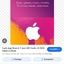 Itunes gift card 100 US