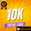 10K (10000) TikTok Likes J'aime TikTok ( for