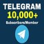 10k Telegram Channl / Group Member Active