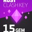 Rust Clash 15 Gem - Rust Clash Key - GLOBAL