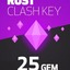 Rust Clash 25 Gem - Rust Clash Key - GLOBAL