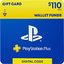 PlayStation Plus Wallet Funds (US) - $110