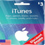 iTunes Gift Card - 3 USD - USA Version