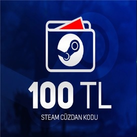 Steam Gift Card (TL) 100 TRY (TURKEY)
