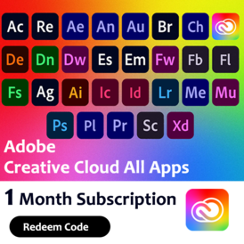 Adobe Creative Cloud All apps 1 Month Key