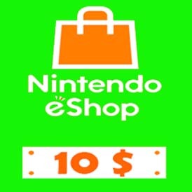 Nintendo eShop Gift Card - 10$ USA