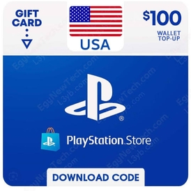 Playstation gift card 100$USA