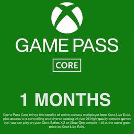 Xbox Game Pass core 1 Month