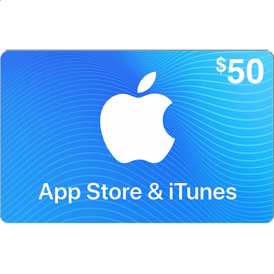 Itunes gift cards 50$ (USA)