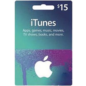 $15 iTunes Gift card for USA