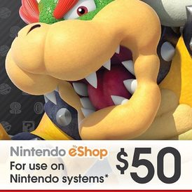 Nintendo eShop Gift Card 50 USD