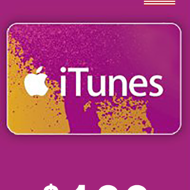 iTunes Gift Card 100$ USA