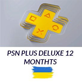 Buy PSN PLUS DELUXE 12 MONTHS ( UKRAINE ACC) for $81