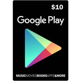 $10 Google Play E-code version USA
