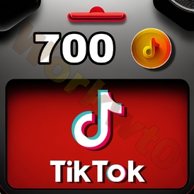 TikTok 700 Coins by account
