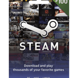 Steam Wallet Codes 100$ USA Only