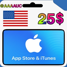 iTunes Gift Card - $25 - USA (Perfect Money)