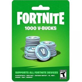 Fortnite 1000 V-Bucks Gift Card