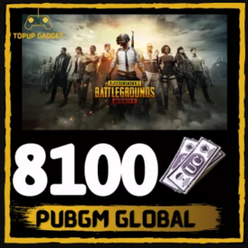 PUBG MOBILE 8100 UC (GLOBAL-CODE)