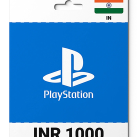 PlayStation (PSN) gift card India 1000 INR