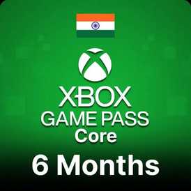 Xbox game pass core 6 Months india key