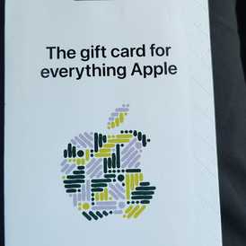 Apple gift card