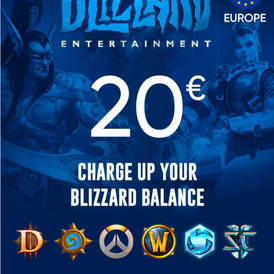 Blizzard Card 20 EUR - Battle.net (Stockable)