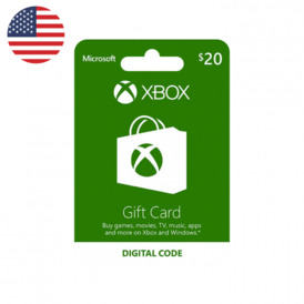 XBOX 20 USD | 20 US ( Stockable )