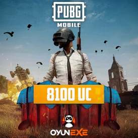 PUBG MOBILE 8100 UC - TOP UP INSTANT DELIVERY