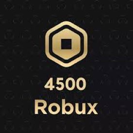 Roblox 4500 robux GLOBAL code