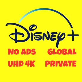 3 Month•DISNEY+ 4K UHD|Private Profile|GLOBAL