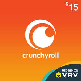Crunchyroll VRV Gift Card - $15 USD