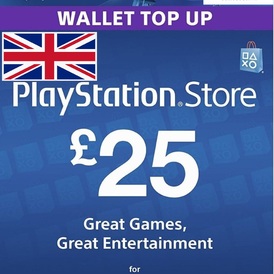 PSN £25 GBP (UK)