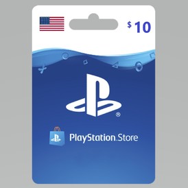 Playstation PSN $10 (USA) STOCKABLE GIFTCARDS