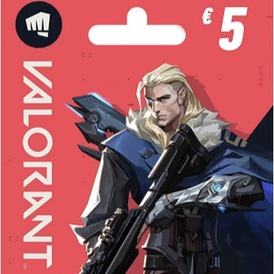 Valorant - Riot Cash 5€ Euro EU (Stockable)
