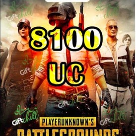 PUBG MOBILE UC 8100