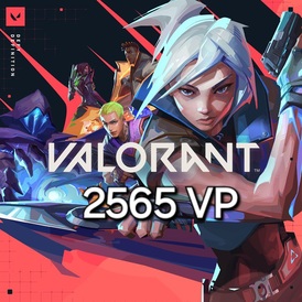 VALORANT GIFT CARD 2565 VP [ EU/RU ] 25€ EUR